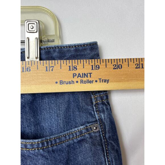 Patagonia Men's Size 38 Blue Denim Straight Leg Preppy Jeans Regular Fit - Picture 5 of 8